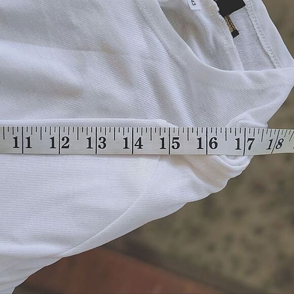 Cupio white lightweight shawl cardigan Size M - Picture 13 of 13